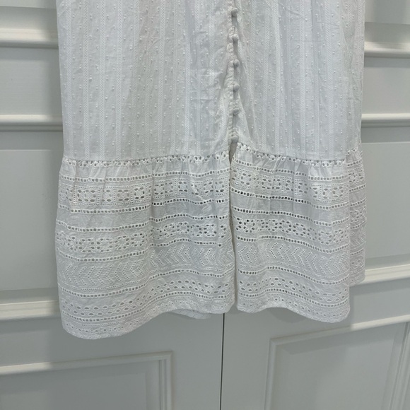 White Eyelet Midi Dress from Anthropologie - Picture 5 of 5